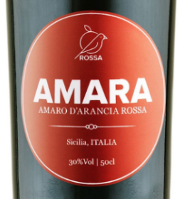 Amaro Amara Etichetta