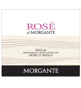Etichetta Rosé di Morgante