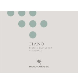 Fiano Etichetta Mandrarossa